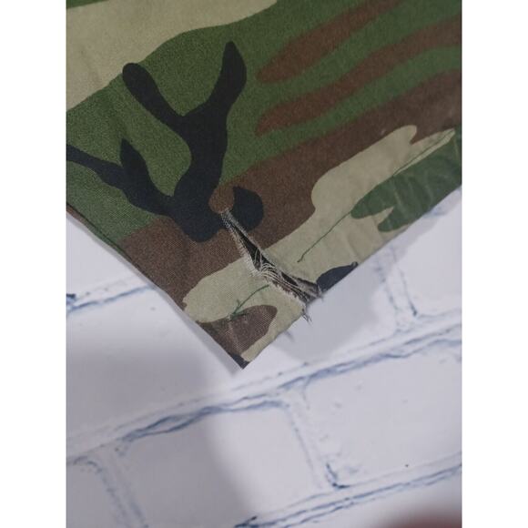 PLA JAC Jacket Mens L Camo Shacket Lightweight Vintage 60s Made In USA - Picture 5 of 5